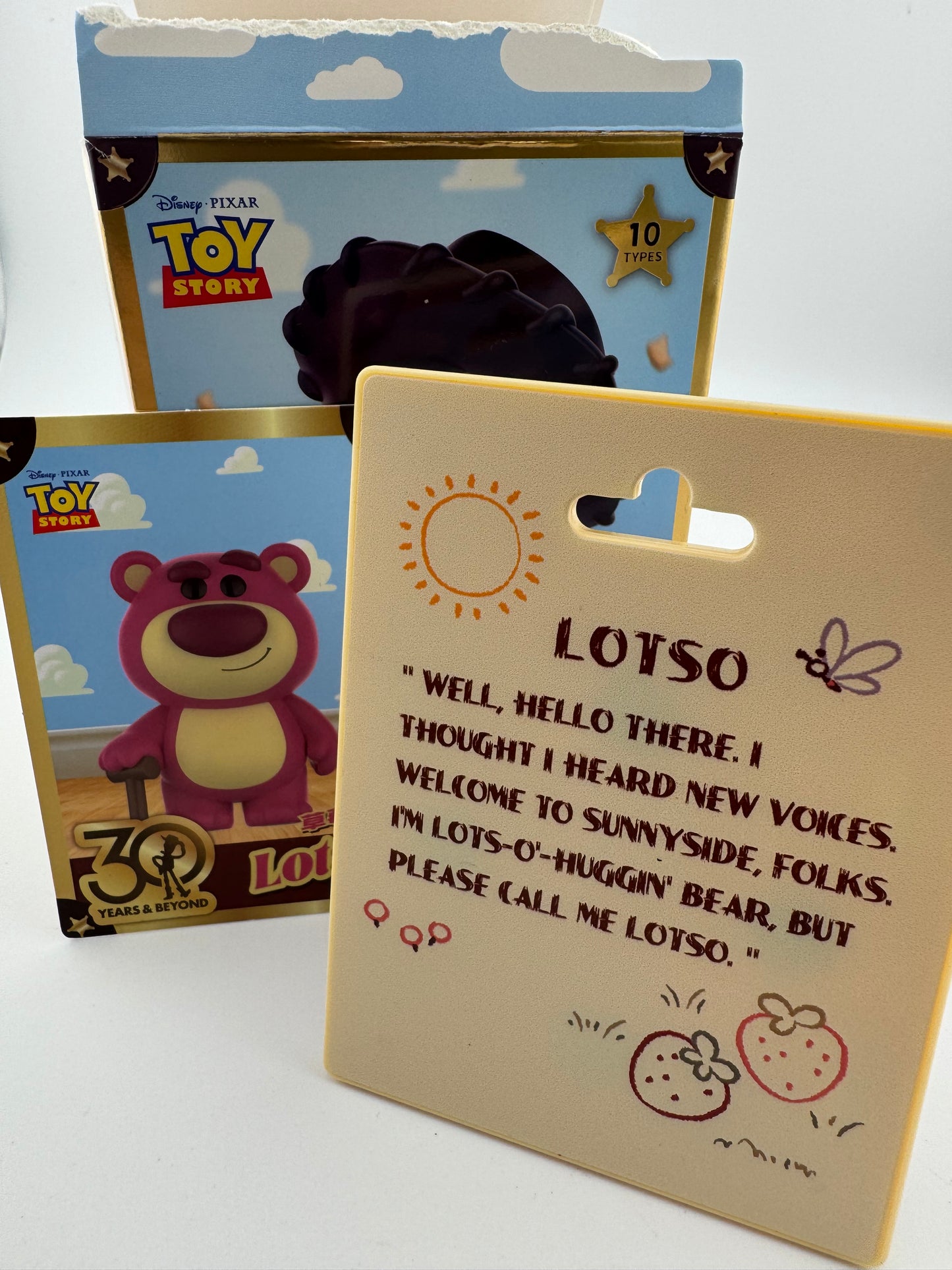 AUTHENTIC Disney Miniso Toy Story 30th Anniversary Blind Box - Lotso CONFIRMED