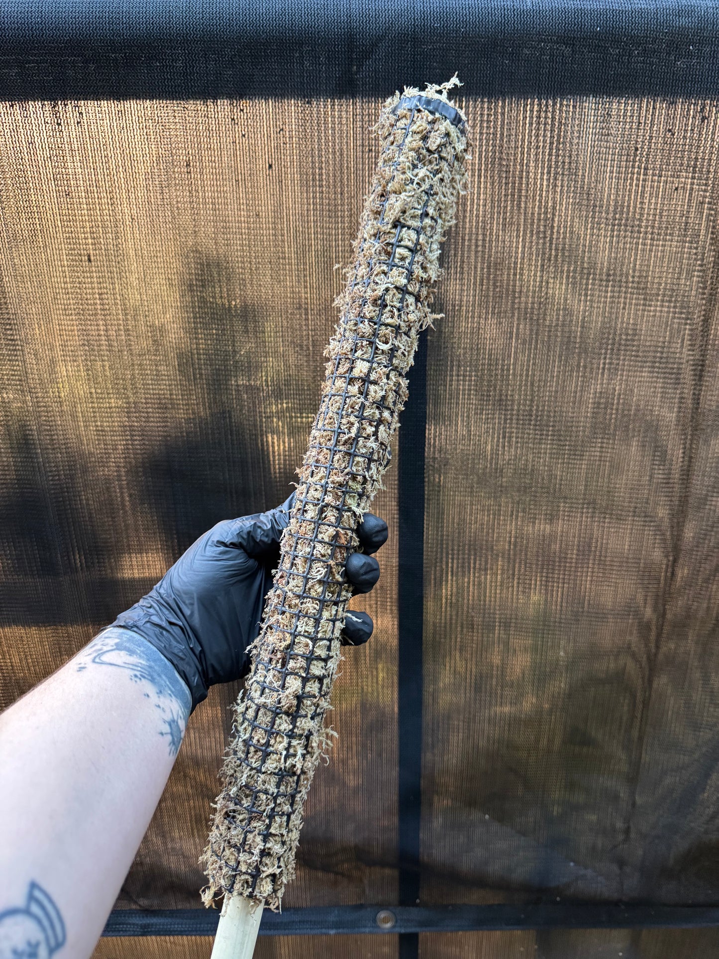 23” Stackable Moss Pole PVC