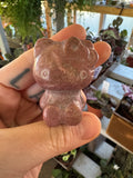 Hello Kitty Rhodonite