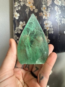 Green Fluorite Freeform