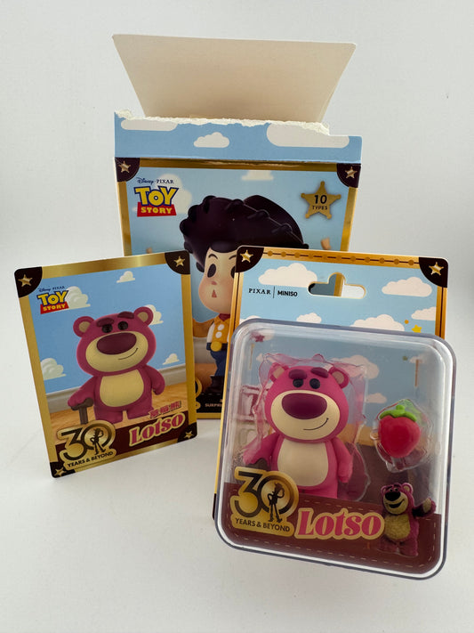 AUTHENTIC Disney Miniso Toy Story 30th Anniversary Blind Box - Lotso CONFIRMED